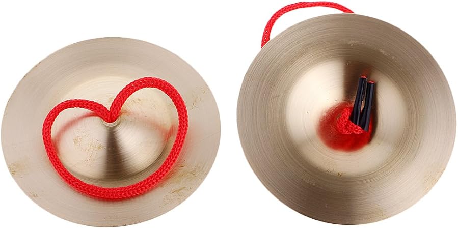 platillos musicales pequeños