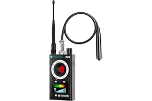 JMDHKK Hidden Camera Detector, Bug Detector & GPS Tracker Detector – RF Detector & Camera Finder for Hotel, Travel, Car, Offi