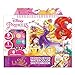 Make It Real - Disney Princess Fashion Watercolor Sketchbook. Disney Princesses Water Coloring Book for Girls. Includes Princess Sketch Pages, Paint Brushes, Watercolor Paints, Stencils and Stickers