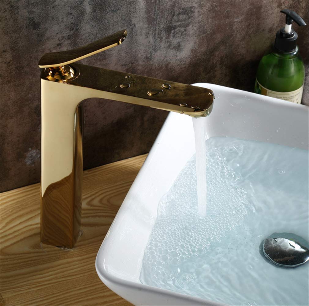 Robinet Robinet Dore Robinet Salle Bain Mitigeur Lavabo Robinet Robinet De Baignoire En Cuivre Lavabo Vasque Meuble De Salle De Bain Robinets De Lavabo Cuisine Maison