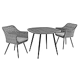 Modway EEI-3182-GRY-GRY-SET Endeavor 3 Piece