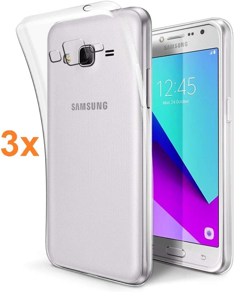 Rey Pack 3x Case Flexible Silicone Tpu For Samsung Galaxy J2 Prime Prime Plus Grand Prime 16 G532 Ultra Thin 0 33mm Crystal Clear Amazon Co Uk Electronics