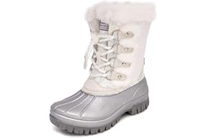 LONDON FOG Girls Youth and Toddler Icelyn Cold Weather Warm Lined Snow Boot girls boot in youth and toddler sizes