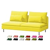 Custom Made Soderhamn Couch Velvet Replacement