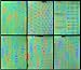 PrettyDiva Mermaid Nail Decals, 24 Sheets Holographic Laser Nail Art Sticker Decals Self-adhesive