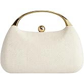 UMREN Straw Clutch Handbags Women Beach Crossbody Hand-woven Summer Purse Wallet Top handle Evening Bag for Wedding Party