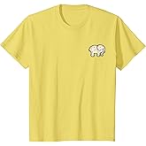 Elephant Ivory Cute Stylish Girls Womens Gift Novelty Tshirt T-Shirt