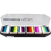 FUSION BODY ART Professional Face Painting Palette Rainbow Burst | Safe & Non-Toxic Water Activated Face Paint Kit | Gift & for Birthday Parties