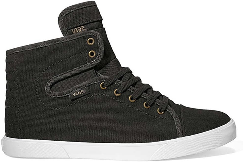 Vans Womens Otw Hadley Hi Top Skate Sneakers Blackkhaki 10.5