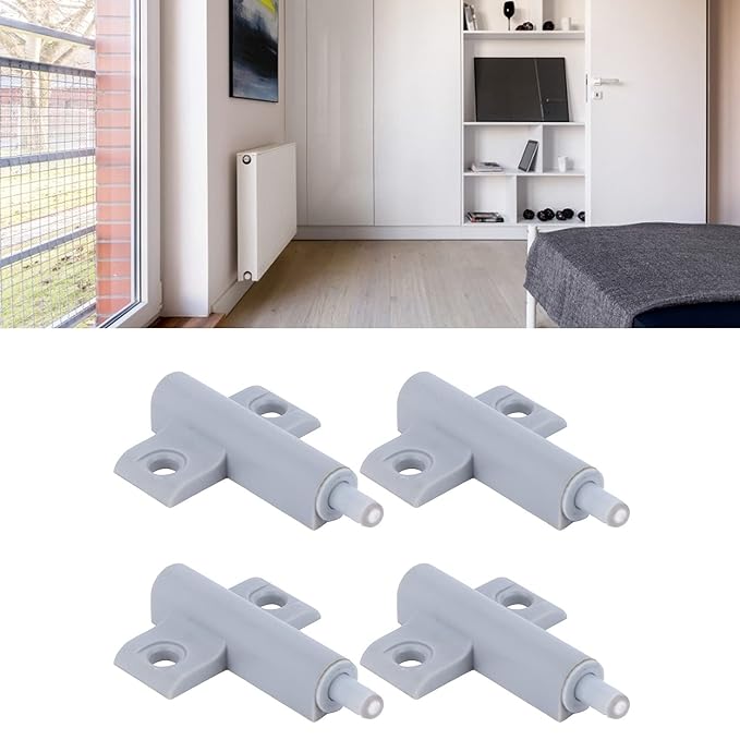 Soft Close Dampers, Door Buffer Humanized Design for Wardrobes for for Bookcases