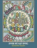 2016 Coloring Quote Calendar (Doodle Art Alley Books) (Volume 8) by Samantha Snyder