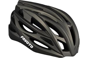 Favoto Lightweight Bike Helmet for Adults - CPSC Certified Mountain Road Bicycle Helmets Adjustable Fit for Men Women