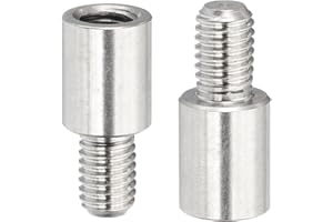 PATIKIL 2 Pcs M10x20+15mm Stainless Steel Standoff Extension Posts Screws,Metric Male Female Thread Adapters Spacer for PCB,Q