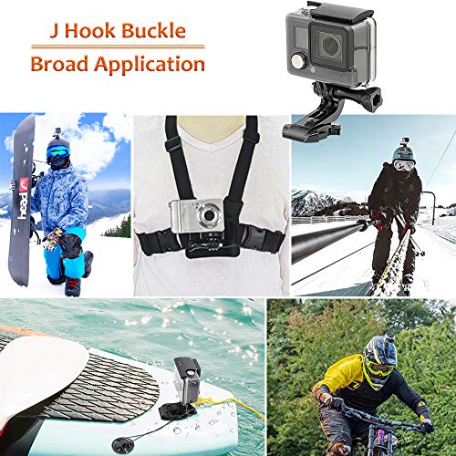 Gopro J Hook Buckle Mount for Vertical Surface, Compatible for All