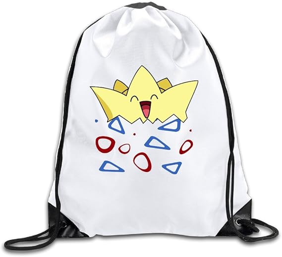 Amazon Co Jp Cherryチェリー おしゃれ かわいい バッグ 可愛い 星 モンスター デザイン サックパック 信玄袋 Drawstring Bag 巾着袋 ジムサック カバン かばん Sack Pack 女 おとな 男 Size One Size White 服 ファッション小物