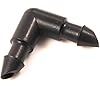 Raindrip 314050B Barbed Elbows, 1/4-Inch, 50 Per Bag