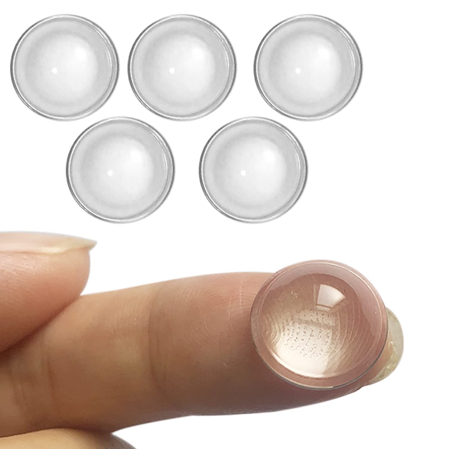 5pcs x Reversing lamp Lens Diameter 15mm Optical