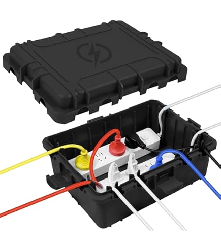 Outdoor Weatherproof Connection Box Ip54 Waterresistant Extension Cord