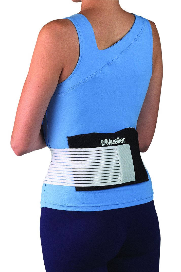 MUELLER Sports Medicine Adjustable & Reusable Cold/Hot Wrap, Ice Pack, Cold & Hot Packs for Injuries and Pain Relief, White/Black