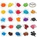 Erosom 24 Colors Mica Powder Pigments Soap Dye for Soap Coloring - Soap Making Colorants Set - 0.18OZ - Skin Safe for DIY Soaps, Bath Bombs, Candle Making,Resin,Slime(NOT STAINING,137g Total,Shimmer)