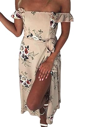 sun dresses off the shoulder