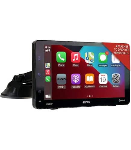Amazon.com: Jensen CAR910W 9 inch Mechless Multimedia Receiver