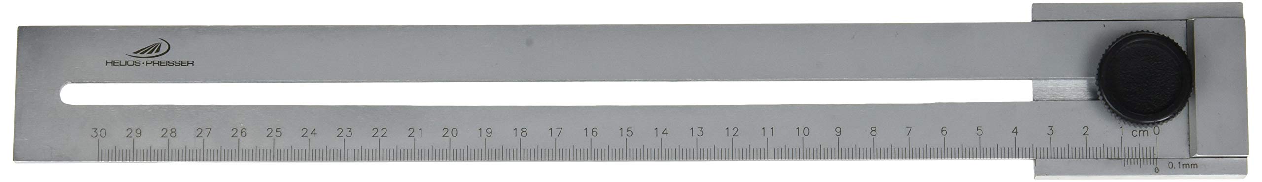 HELIOS-PREISSER Flaches Streichmaß mit gehärteter Anreißkante, 0321303