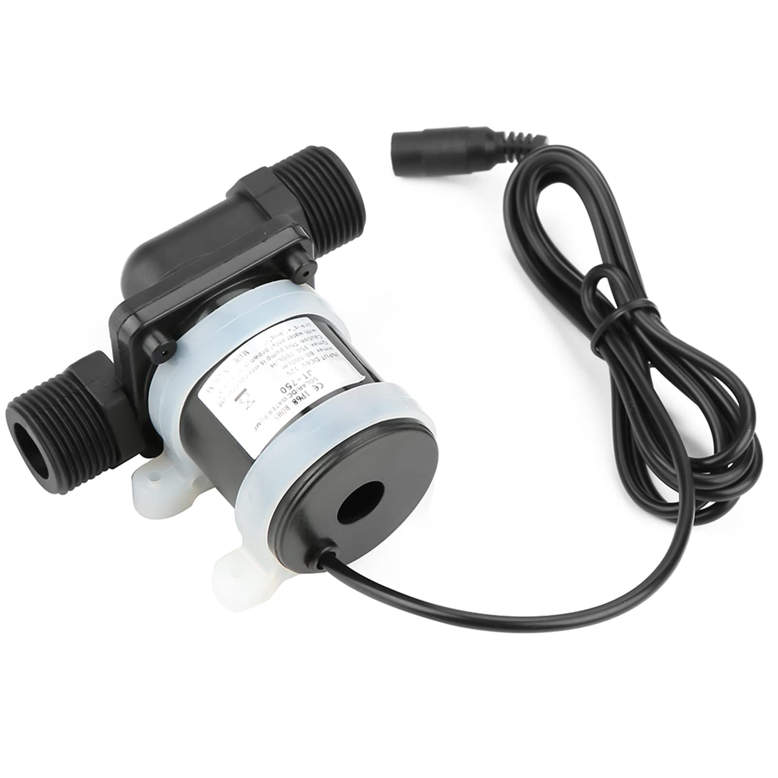 12V Brushless Mini Circulating Boost Submersible Water Low Noise -40℃ ~100℃ for Aquarium Fish Tank