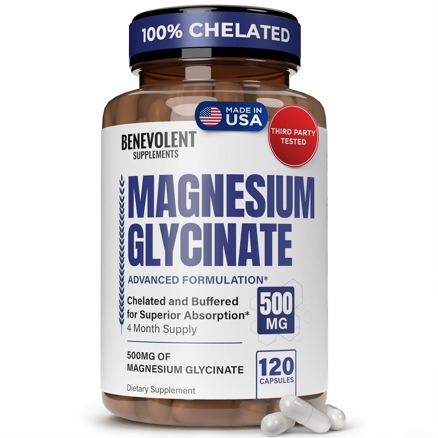 Magnesium Glycinate 500 mg