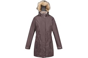 Regatta Womens Lexis Waterproof Insulated Fur Trimmed Parka Jacket Coat