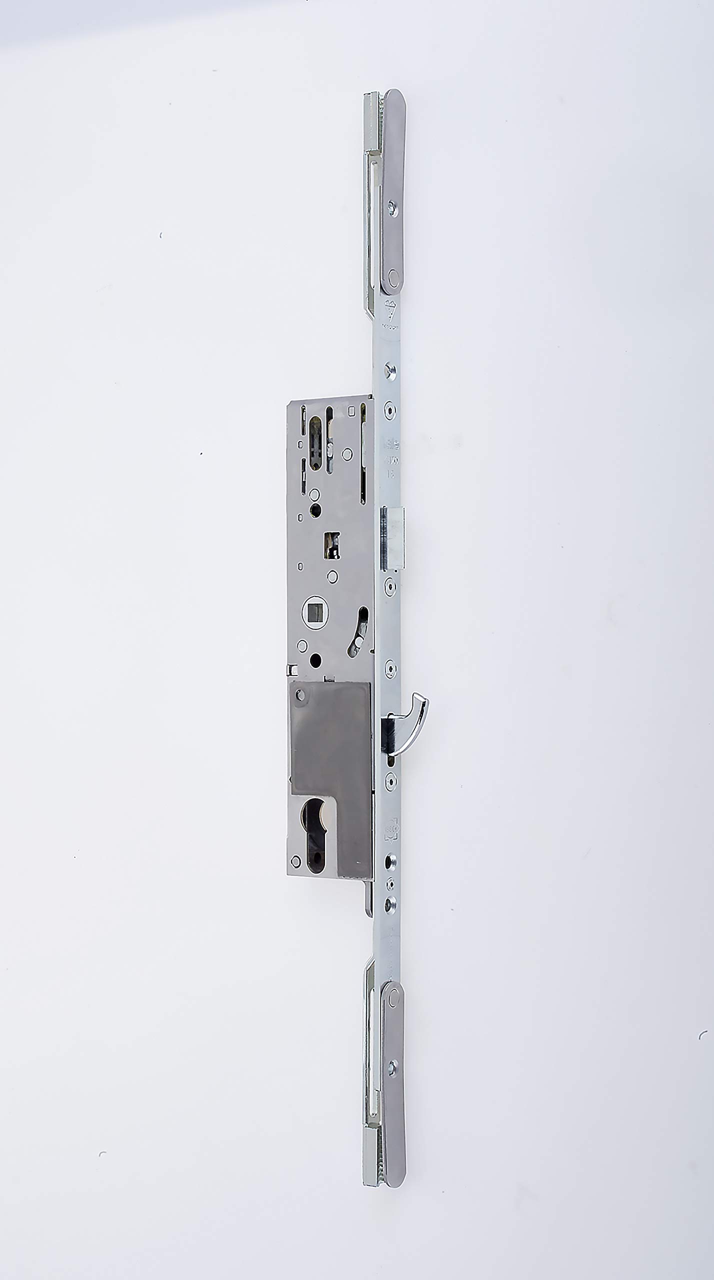 Yale YDM-PRO-TMBR16-45 Doormaster Professional Multi-Point Lock Timber Backset with 16 mm Faceplate, Stainless Steel