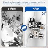 AceMining Shower Caddy 3 Pack Adhesive Stainless Steel No Drilling view 7