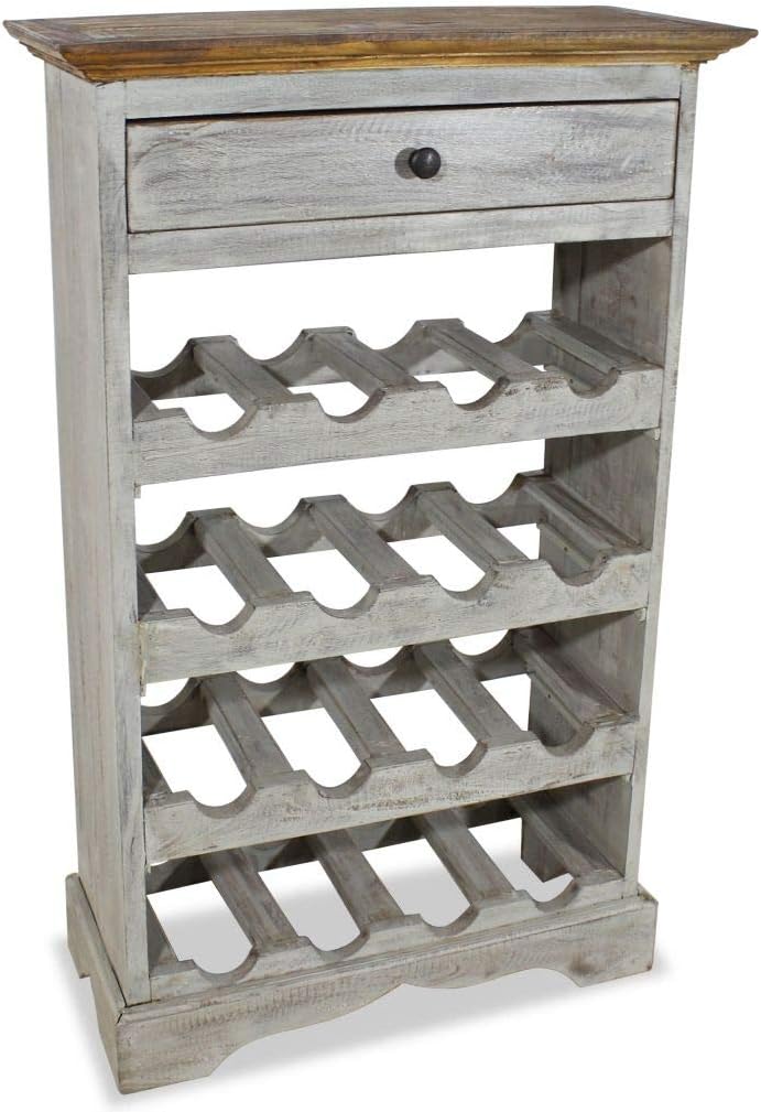 Best Vidaxl Metal Wine Cabinet Rack Stand For 28 Bottles