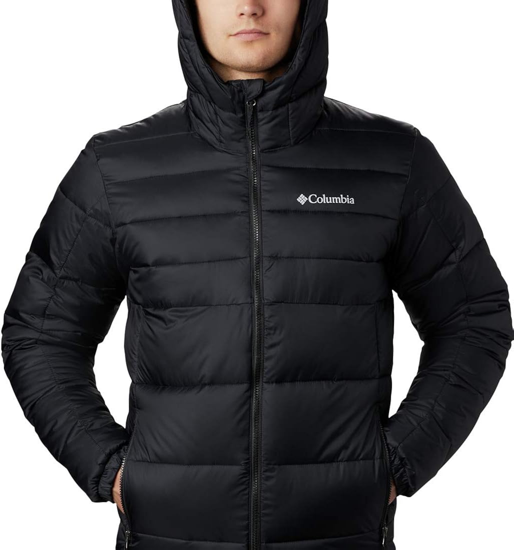 Columbia mens Buck Butte Insulated Hooded Jacket: Clothing