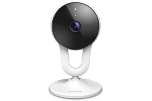 D-Link mydlink Full HD Wi-Fi Camera True Full 1080p Resolution, Night Vision, AI Person Detection, 2-Way Audio, SD/Cloud Reco