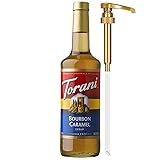 Torani Coffee Syrup, Bourbon Caramel Flavoring for