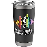 Perfect Pitch Sound of Perfection Musician Humor Stainless Steel Insulated Tumbler