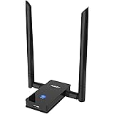 AUKEY USB WiFi Adapter AC1200 Dual Band Wireless Adapter with Detachable Antenna and USB 3.0 Cable Compatible with Windows 10/ 8.1/ 8/7 / XP/ Vista & MAC OS etc