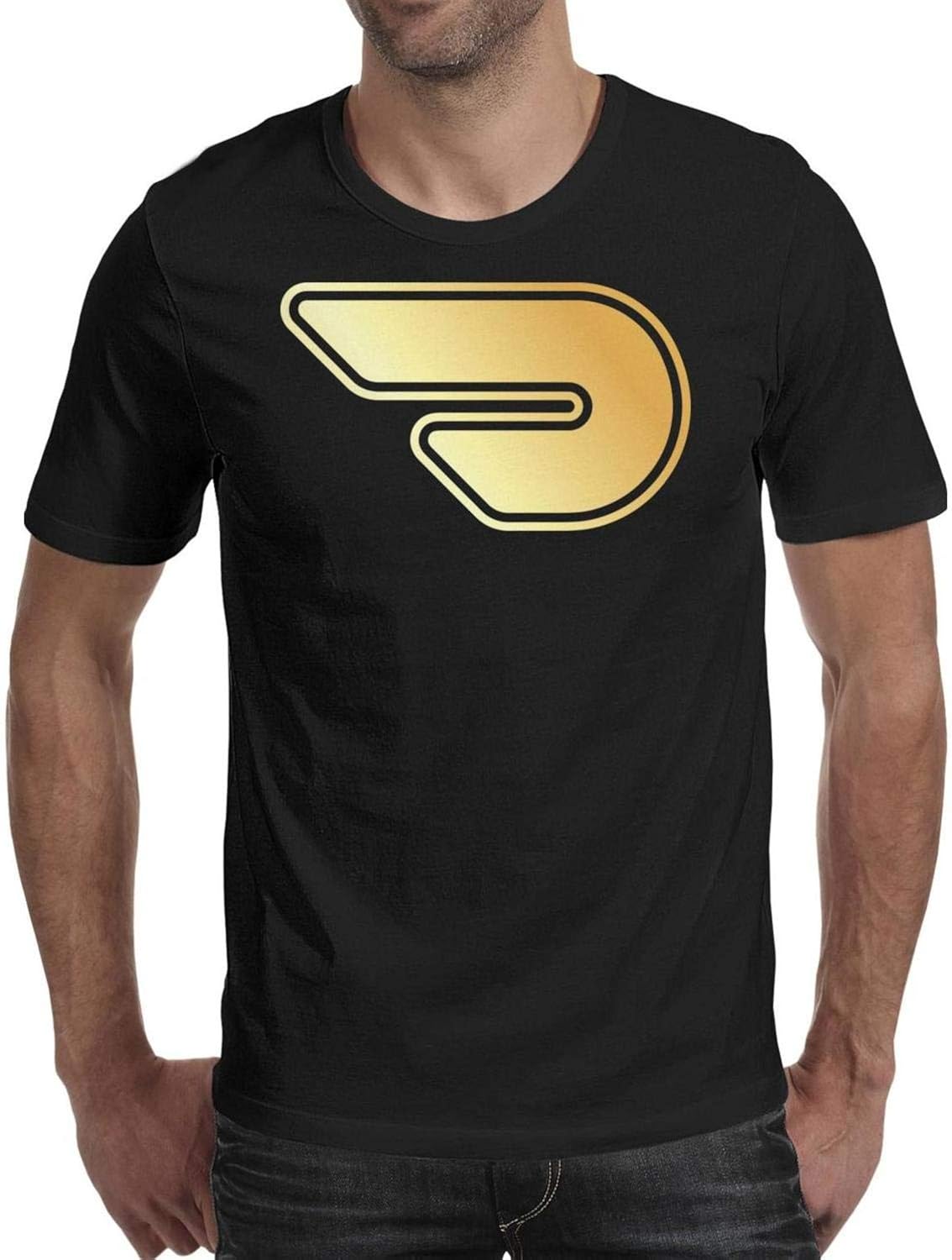 PoKniy Short Sleeve Tee Shirts for Men Cotton Crew Neck Dry Tee Shirt