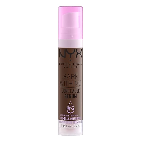 NYX PROFESSIONAL MAKEUP BARE WITH ME CONCEALER SERUM, UP TO 24HR HYDRATION – DEEP