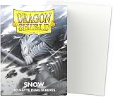 Dragon Shield Standard Size Dual Matte Snow 100 Sleeves AT-15005 view 2