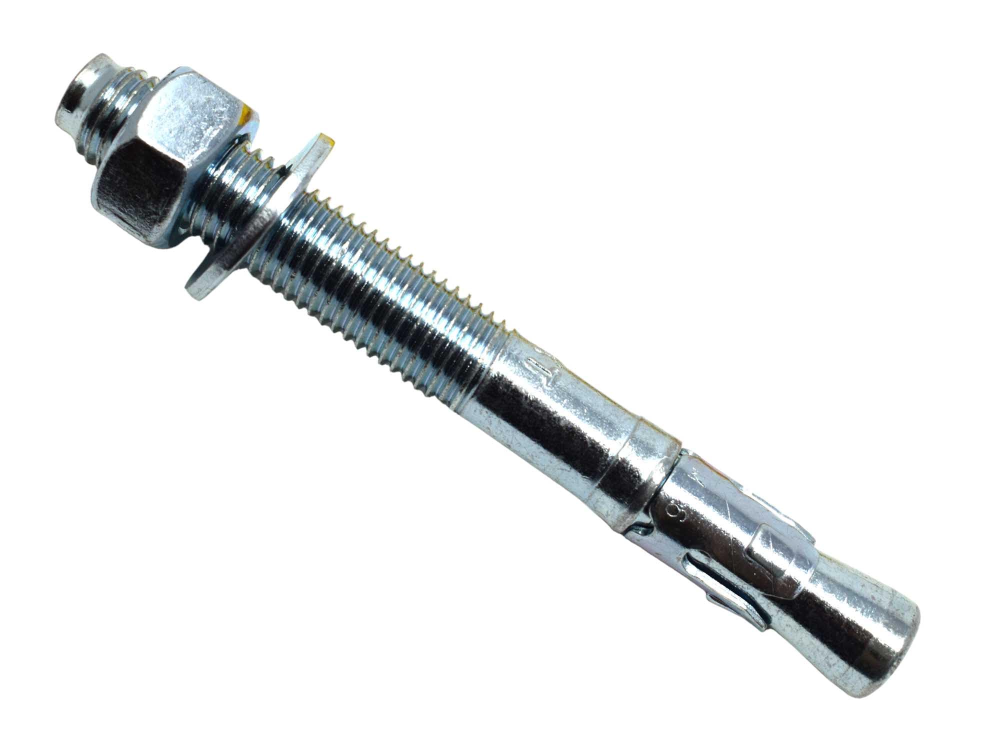 MASONMATE Zinc Plated Through Bolt M16 x 140mm Pack of 20