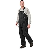 Berne Men's Heartland Insulated Washed Duck Bib Overall