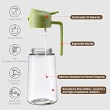 SWEET VIEW 470ml Oil Spray Bottle 2 in 1 Glass Pourer Sprayer Green view 5