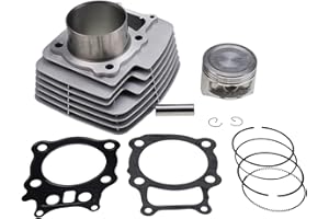 YQABLE 12100-HN5-670 78.5mm 329cc Big Bore Cylinder Piston Gasket Top End Rebuild Kit For Honda Rancher TRX 350 TRX350 2000-2006