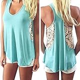 T Shirts for Women Sexy V Neck Lace Tank Tops From Koobea protect your investment !