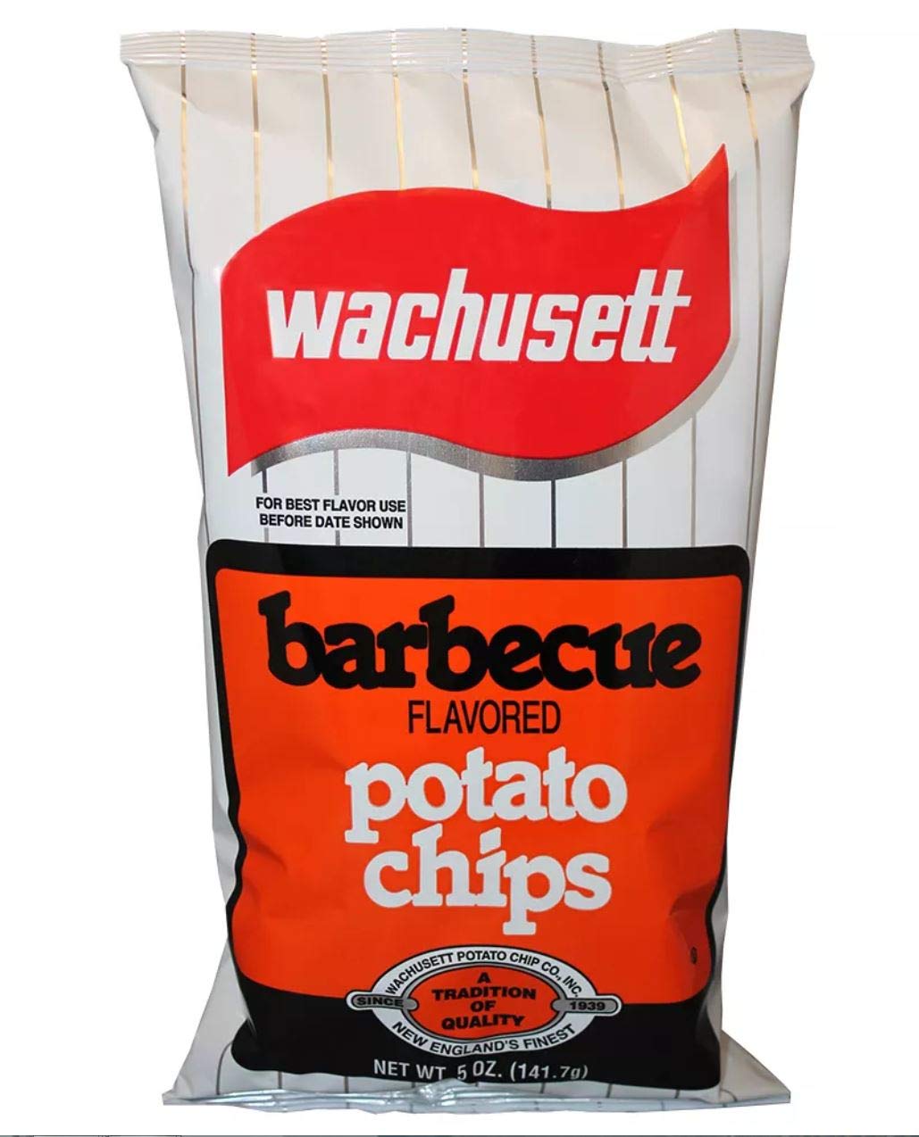 Wachusett Barbecue Chips, 5Ounce Bags (5 Pack)