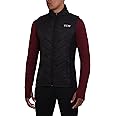 TCA Men's Excel Runner Walking Hiking Lightweight Full Zip Sleveless Puffer Padded Vest with Zipper Pockets