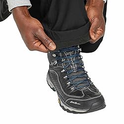 Eddie Bauer Men's Rainier Pants, Black, 36/32