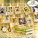 LED Photo Clip String Lights, 20 Photo Clips Battery Powered Fairy Twinkle Lights, Wedding Party Home Dorm Bedroom Christmas Decor Lights for Hanging Photos, Cards and Artwork (10 Ft, Warm White)